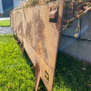 Kantopsluiting - cortenstaal - 106 x 24 cm - Afbeelding 3