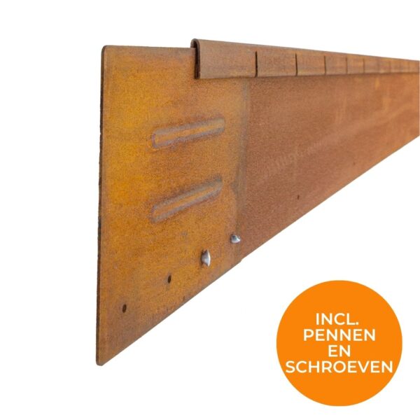 ZG-Edge-Flex-Cortenstaal100-200cm